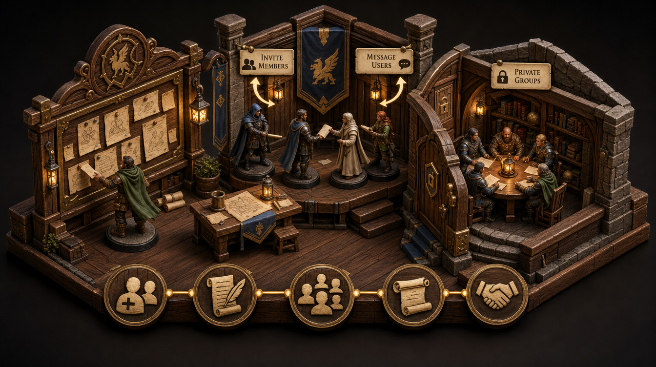 Gold & XP group collaboration tools